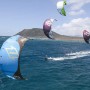 Kitesurfing at Flag Beach, Action Watersports, Fuerteventura