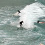Learning to go “down the line” on a small wave